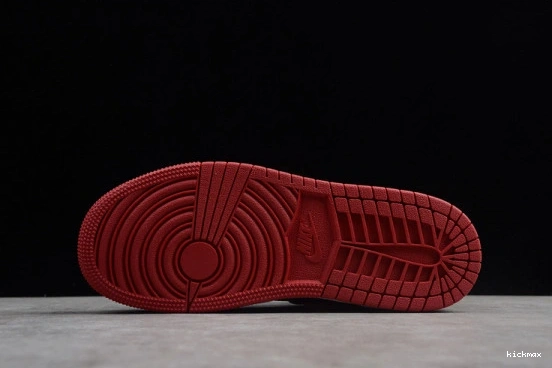 Rep Jordan Bred 001  Kid 555088 001  1 Kids OG Retro Black Air High Banned Red 555088 0401